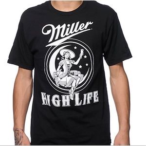 3/$20 Miller High Life Graphic Tee